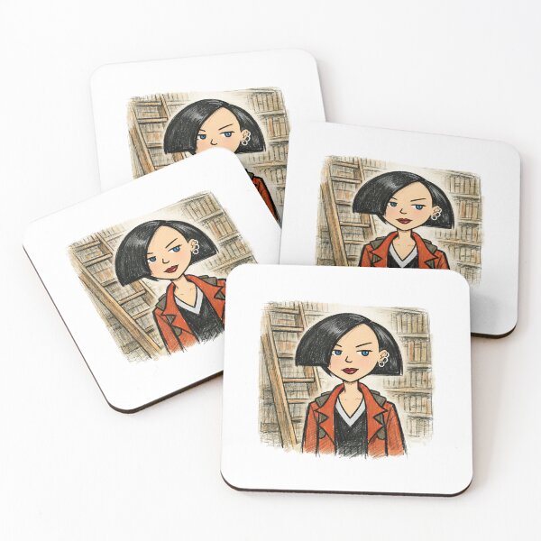 Item preview, JANE LANE ON LIBRARY LADDER designed and sold by LIS AND MELIVERSO.