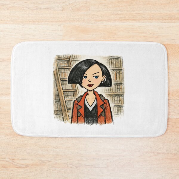 Item preview, JANE LANE ON LIBRARY LADDER designed and sold by LIS AND MELIVERSO.