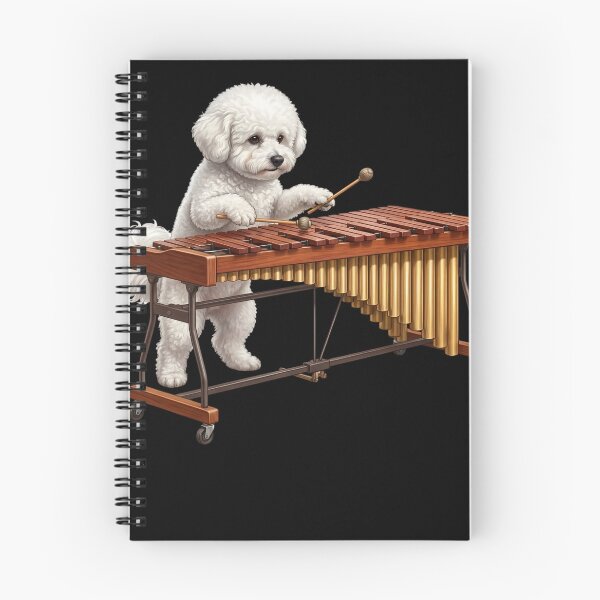 Item preview, Bichon Frise Playing Marimba Player Marimbist Dog Lover designed and sold by TerryConnells.