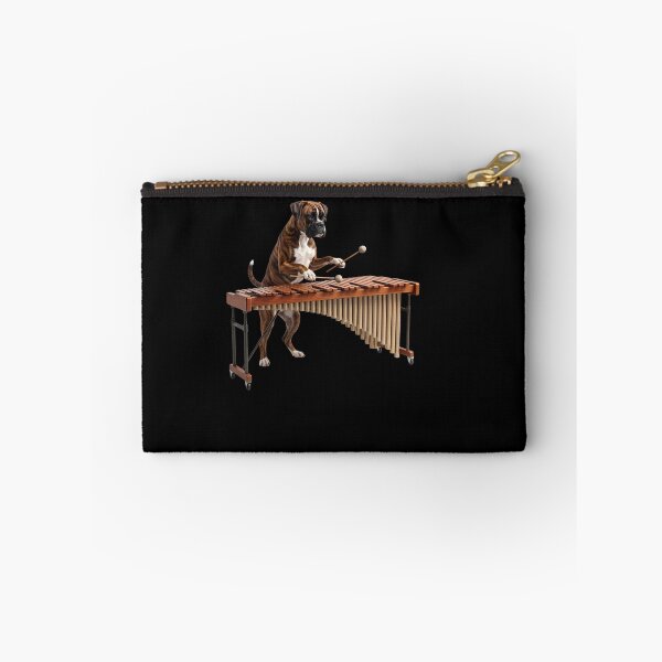 Item preview, Boxer Dog Playing Marimba Player Marimbist Dog Lover designed and sold by TerryConnells.