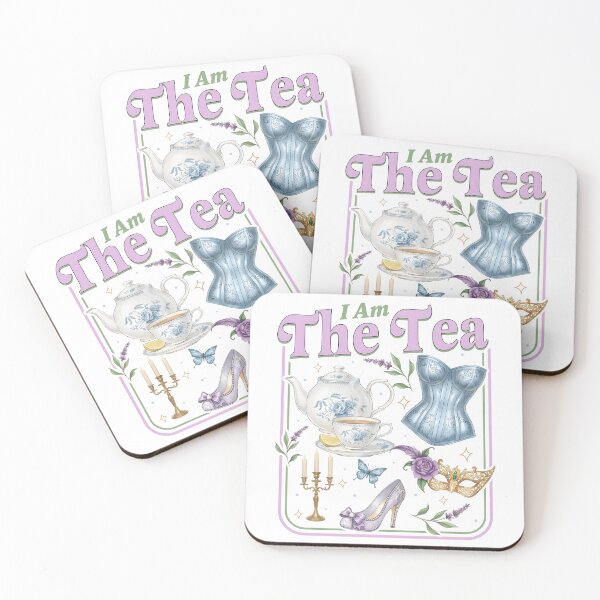 Item preview, Vintage I am the tea you will be having  designed and sold by EdificaturasArt.