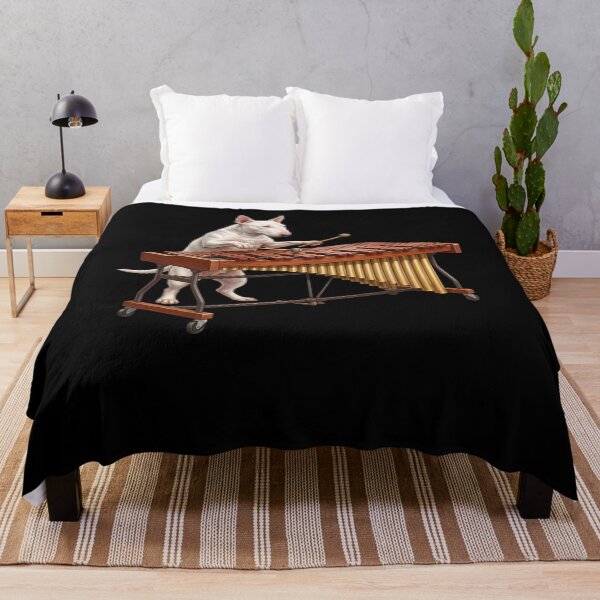 Item preview, Bull Terrier Playing Marimba Player Marimbist Dog Lover designed and sold by TerryConnells.