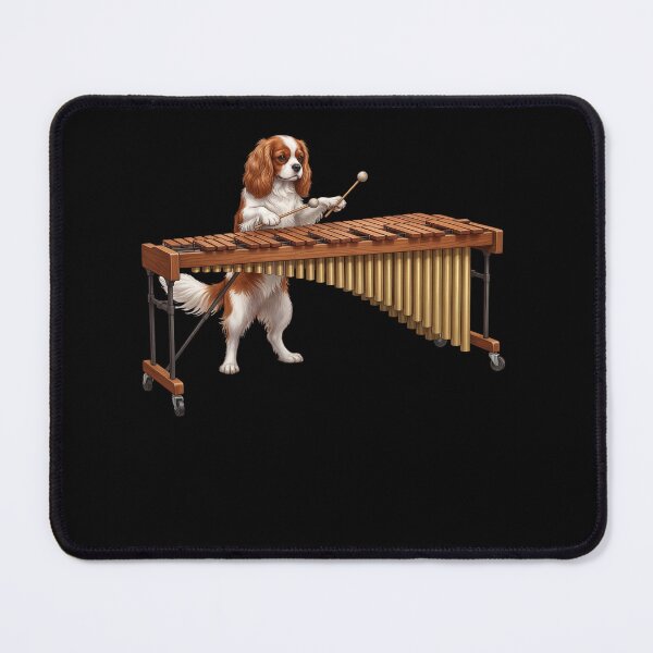 Item preview, Cavalier King Charles Spaniel Playing Marimba Player Marimbist Dog Lover designed and sold by TerryConnells.