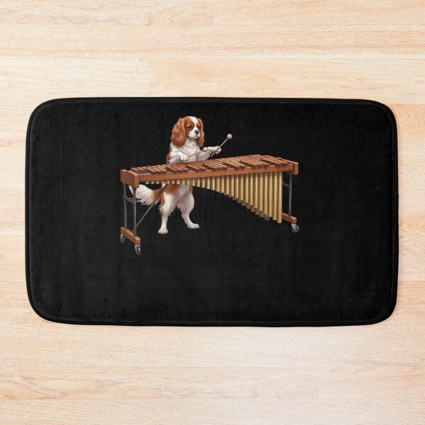 Item preview, Cavalier King Charles Spaniel Playing Marimba Player Marimbist Dog Lover designed and sold by TerryConnells.