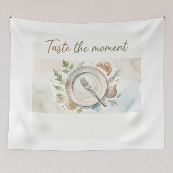 Item preview, Flavor Food Graphic | Taste the Moment designed and sold by Polariszero.