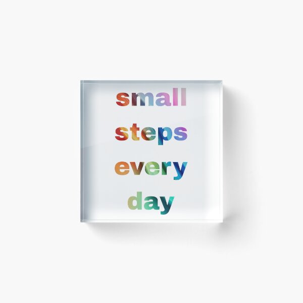 Item preview, Small steps every day designed and sold by ManikRaja.