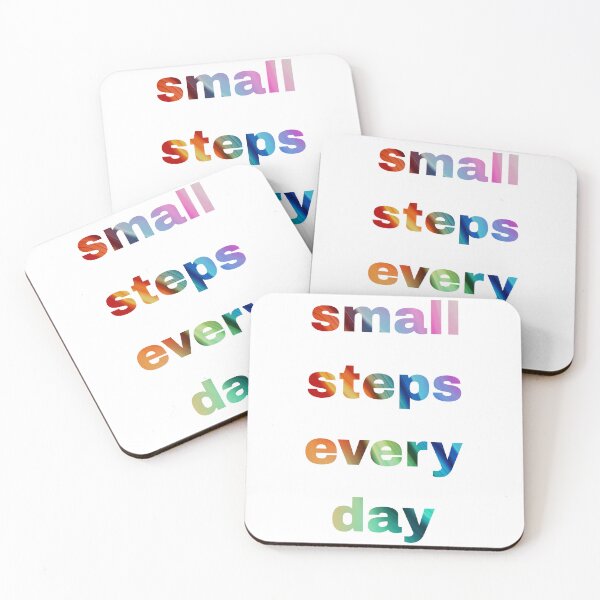 Item preview, Small steps every day designed and sold by ManikRaja.