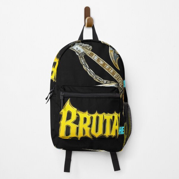 Item preview, Brutal Wear Medieval Art Logo Skull Guitar Wear The Brutality Slogan designed and sold by waherdmattst.