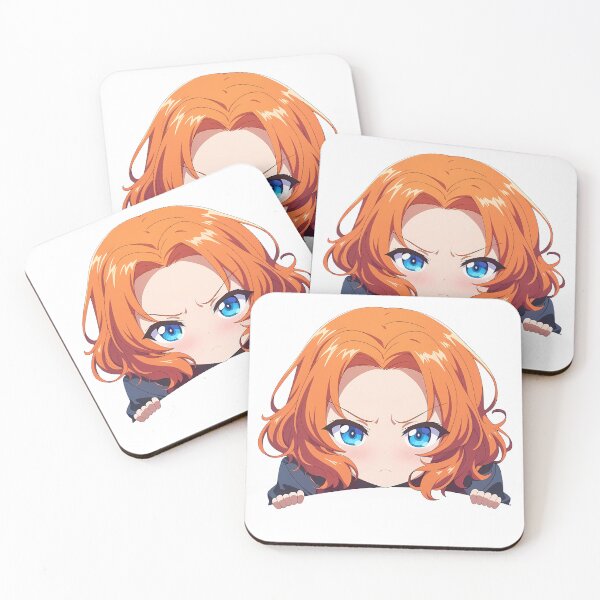 Item preview, Orange Pekoe Girls Und Panzer Chibi Angry Tea Time Mood designed and sold by 108Recordings.