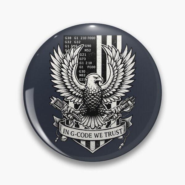 Item preview, In G-Code We Trust designed and sold by ChimericalPye.