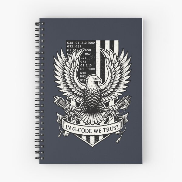 Item preview, In G-Code We Trust designed and sold by ChimericalPye.