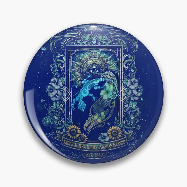 Item preview, Vintage Hawaiian Legacy Gecko – Distressed Celestial Nouveau Tiki designed and sold by sunnthreads.