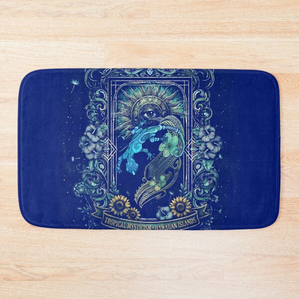 Item preview, Vintage Hawaiian Legacy Gecko – Distressed Celestial Nouveau Tiki designed and sold by sunnthreads.