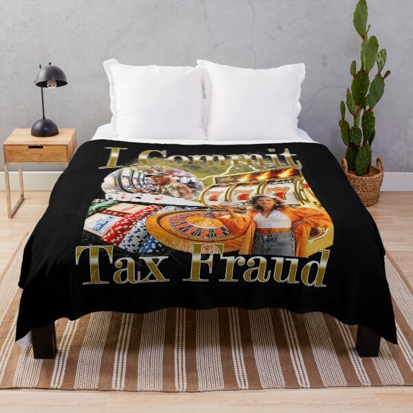 Item preview, I Commit Tax Fraud Funny Meme Edgy humor Collage designed and sold by tadmercado.