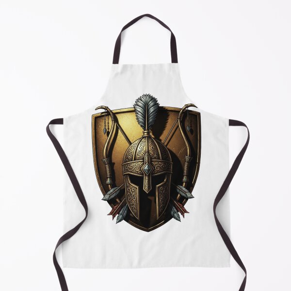 Item preview, Medieval Warrior Crest Knight Emblem designed and sold by Dzblack.