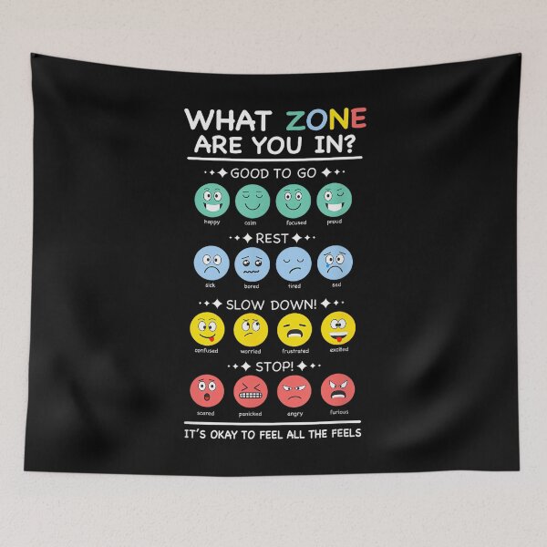 Item preview, Zone of Regulation for School Counselor Mental Health Matter designed and sold by LisaMCasares.