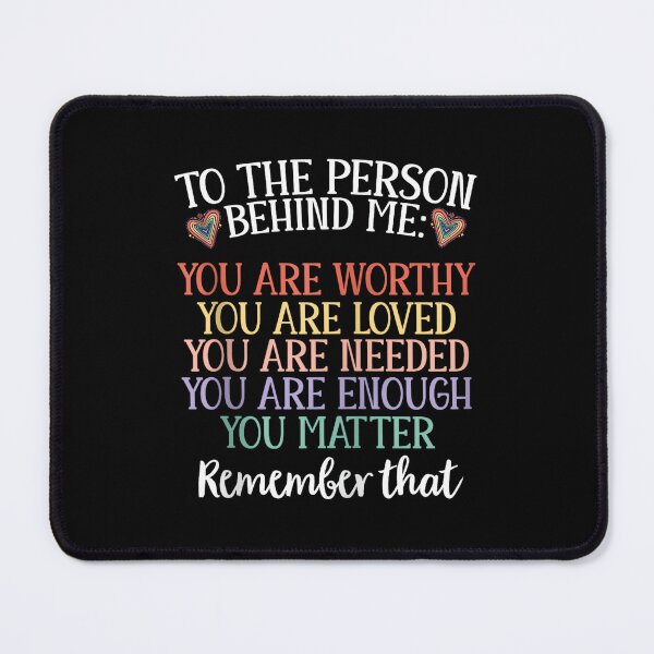 Item preview, To The Person Behind Me You Matter Mental Health Awareness Zip designed and sold by LisaMCasares.