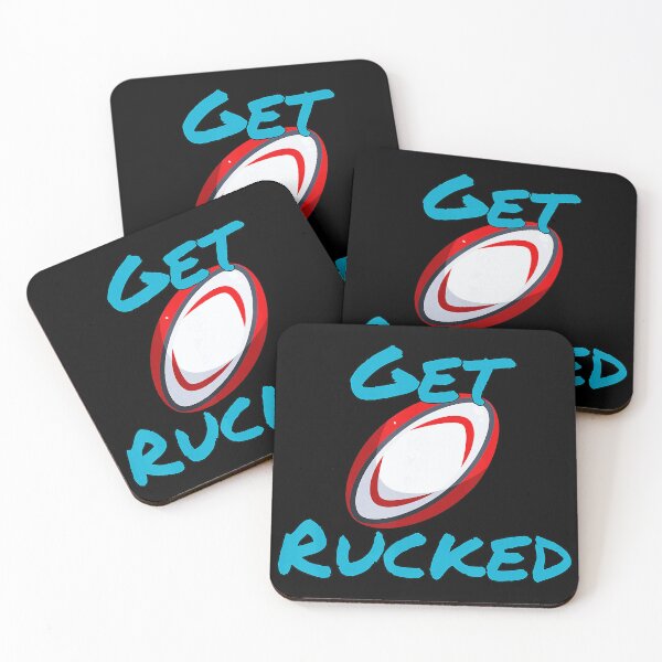 Item preview, Get Rucked Rugby Humor Bold Graphic designed and sold by GabrieSketcham.