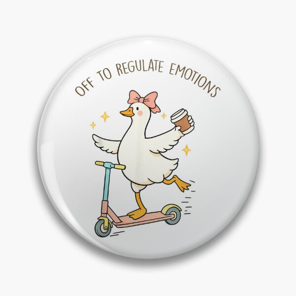 Item preview, Off to Regulate Emotions Goose Funny Mental Health Counselor designed and sold by LisaMCasares.