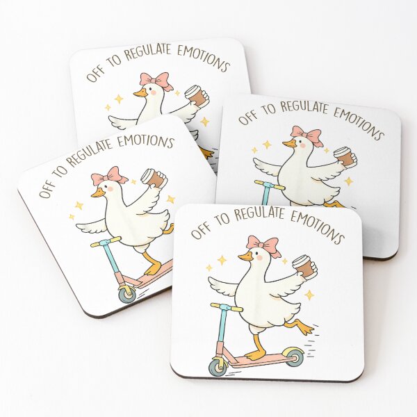 Item preview, Off to Regulate Emotions Goose Funny Mental Health Counselor designed and sold by LisaMCasares.