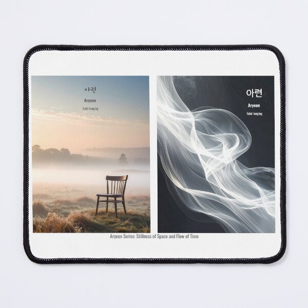 Item preview, Korean Word "Aryeon" (faint longing) – Hangul Typography Art Set designed and sold by ZenHangulArt.