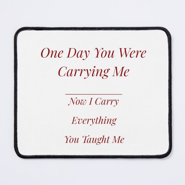 Item preview, One Day You Were Carrying Me Emotional Mothers Day Gift designed and sold by Caelvora.