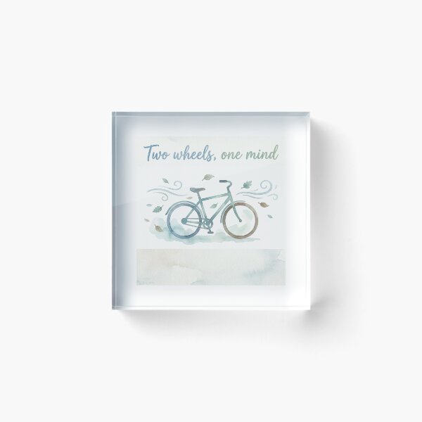 Item preview, Cycling Breeze Graphic | Two Wheels, One Mind designed and sold by Polariszero.