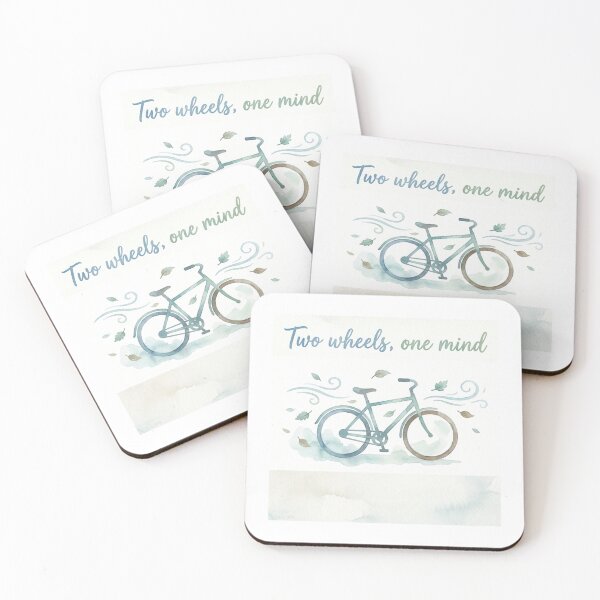 Item preview, Cycling Breeze Graphic | Two Wheels, One Mind designed and sold by Polariszero.