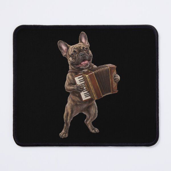 Item preview, French Bulldog Playing Accordion Player Accordionist Dog Lover designed and sold by DoodleTortle.