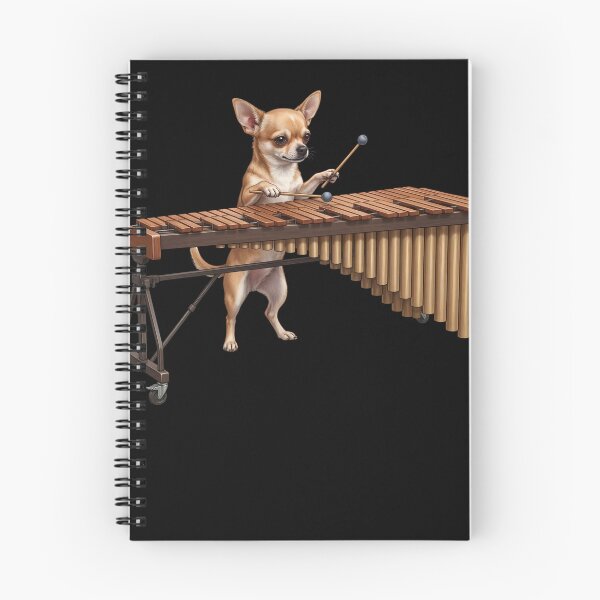 Item preview, Chihuahua Playing Marimba Player Marimbist Dog Lover designed and sold by TerryConnells.