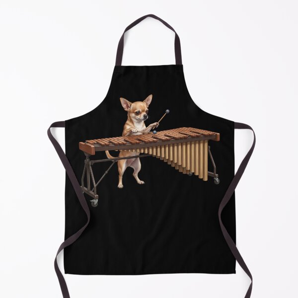 Item preview, Chihuahua Playing Marimba Player Marimbist Dog Lover designed and sold by TerryConnells.