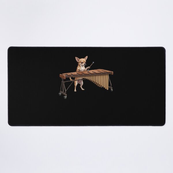 Item preview, Chihuahua Playing Marimba Player Marimbist Dog Lover designed and sold by TerryConnells.