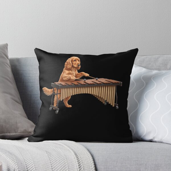 Item preview, Cocker Spaniel Playing Marimba Player Marimbist Dog Lover designed and sold by TerryConnells.