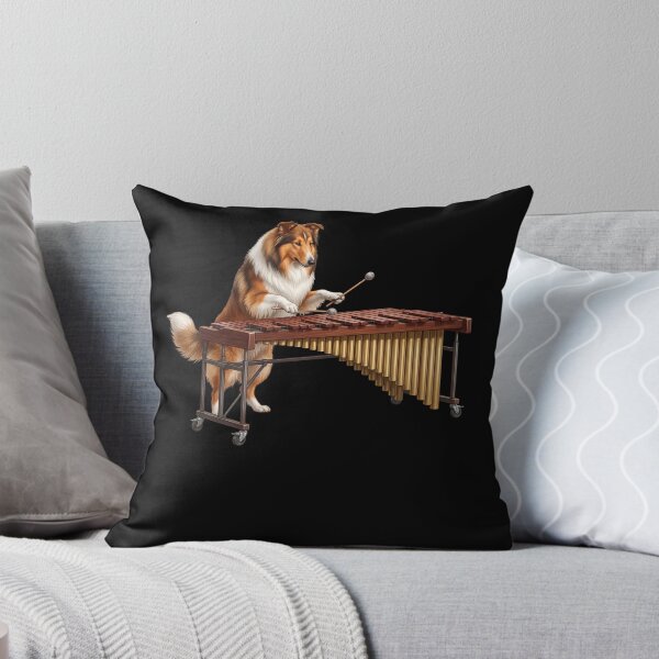 Item preview, Collie Playing Marimba Player Marimbist Dog Lover designed and sold by TerryConnells.