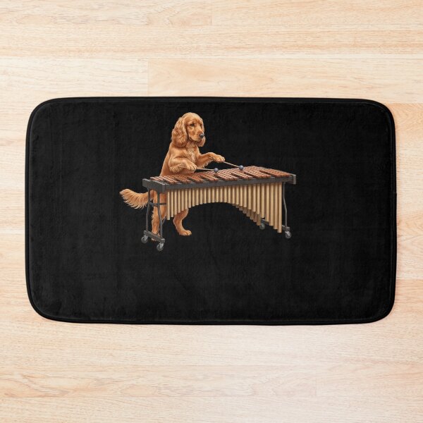 Item preview, Cocker Spaniel Playing Marimba Player Marimbist Dog Lover designed and sold by TerryConnells.