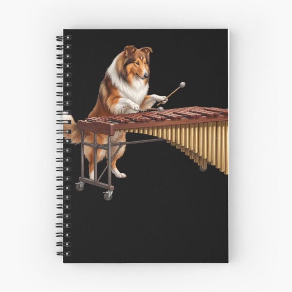 Item preview, Collie Playing Marimba Player Marimbist Dog Lover designed and sold by TerryConnells.