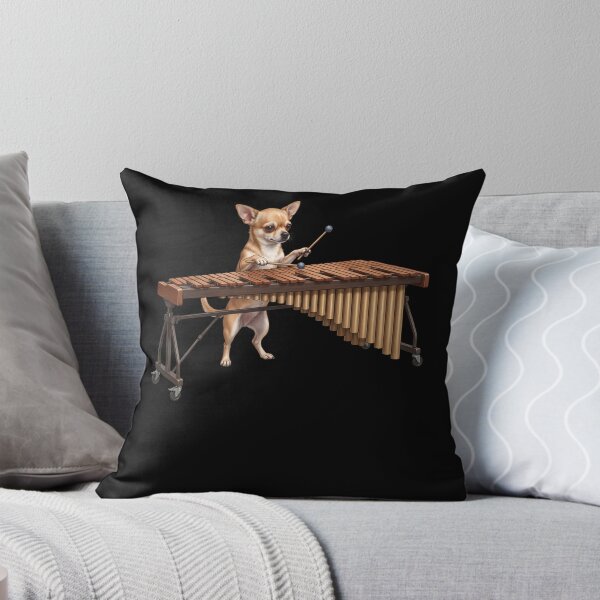 Item preview, Chihuahua Playing Marimba Player Marimbist Dog Lover designed and sold by TerryConnells.