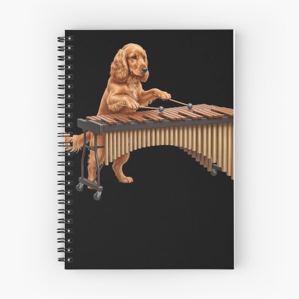 Item preview, Cocker Spaniel Playing Marimba Player Marimbist Dog Lover designed and sold by TerryConnells.