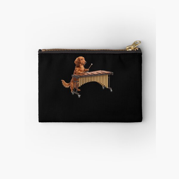 Item preview, Dachshund Playing Marimba Player Marimbist Dog Lover designed and sold by TerryConnells.
