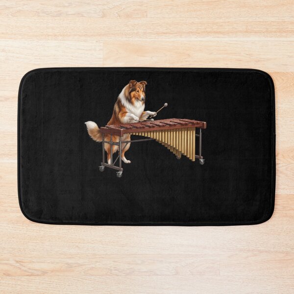 Item preview, Collie Playing Marimba Player Marimbist Dog Lover designed and sold by TerryConnells.