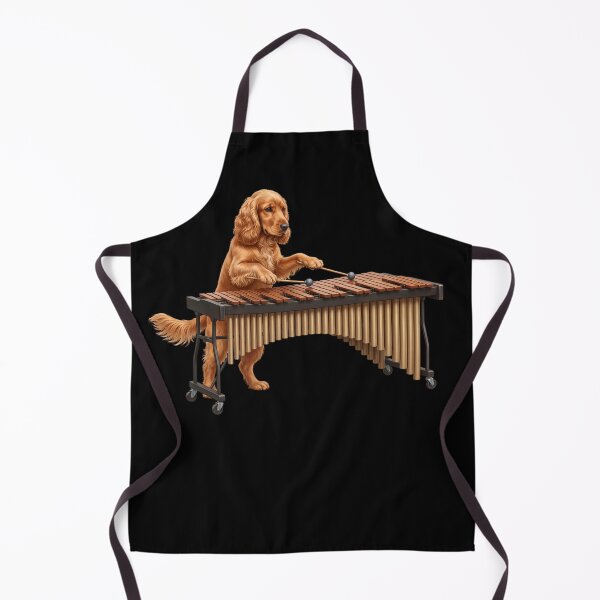 Item preview, Cocker Spaniel Playing Marimba Player Marimbist Dog Lover designed and sold by TerryConnells.