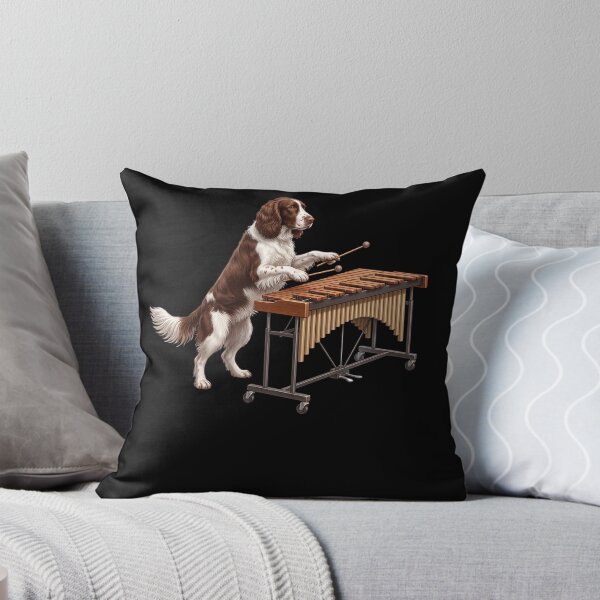 Item preview, English Springer Spaniel Playing Marimba Player Marimbist Dog Lover designed and sold by TerryConnells.