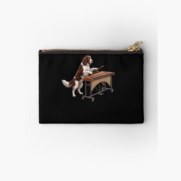 Item preview, English Springer Spaniel Playing Marimba Player Marimbist Dog Lover designed and sold by TerryConnells.