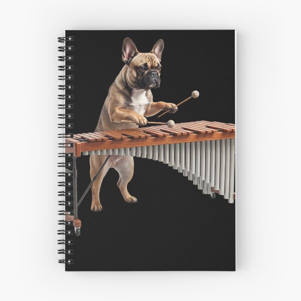 Item preview, French Bulldog Playing Marimba Player Marimbist Dog Lover designed and sold by TerryConnells.