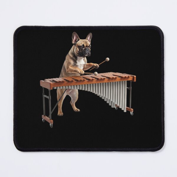 Item preview, French Bulldog Playing Marimba Player Marimbist Dog Lover designed and sold by TerryConnells.