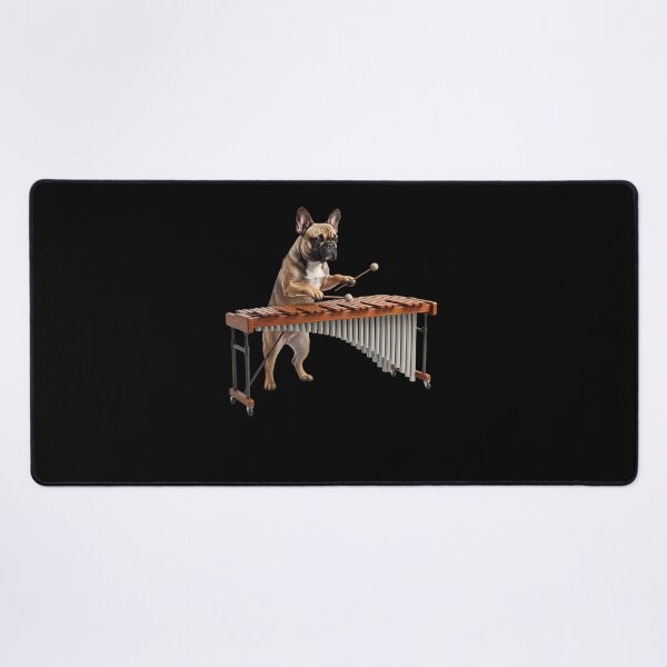 Item preview, French Bulldog Playing Marimba Player Marimbist Dog Lover designed and sold by TerryConnells.