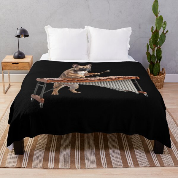 Item preview, French Bulldog Playing Marimba Player Marimbist Dog Lover designed and sold by TerryConnells.