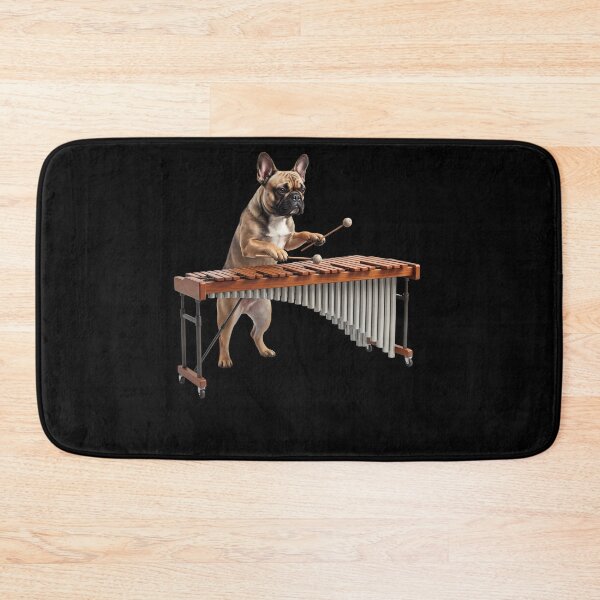 Item preview, French Bulldog Playing Marimba Player Marimbist Dog Lover designed and sold by TerryConnells.