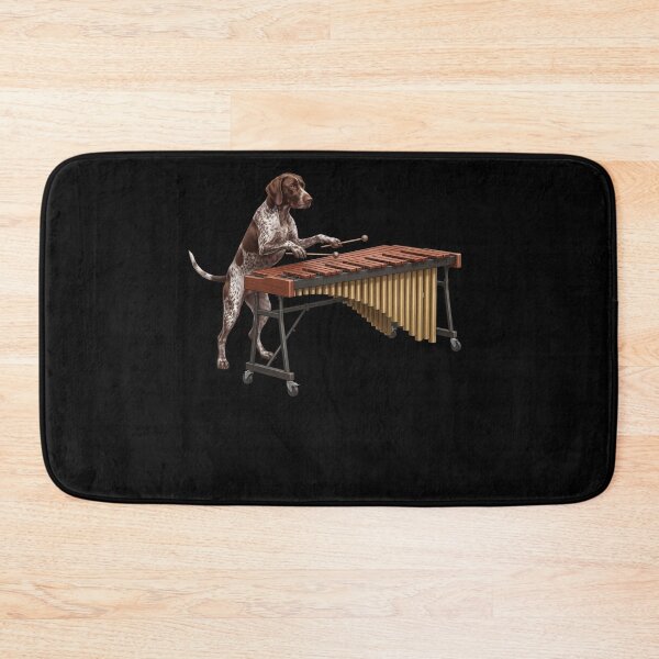 Item preview, German Shorthaired Pointer Playing Marimba Player Marimbist Dog Lover designed and sold by TerryConnells.