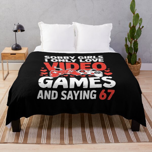 Item preview, Sorry Girls I Only Love Video Games Funny Gamer 67 Meme designed and sold by FGTV2021.